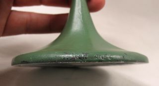Art Deco Frankart Nuart Green Nude Woman Trinket Ashtray Stand Figurine