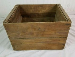 Wesson Oil Crate Box Advertising Early 1900 ' s RARE 7