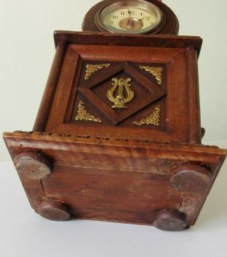 Junghans Concordia Musical Clock,  circa 1910 (with video link) 10