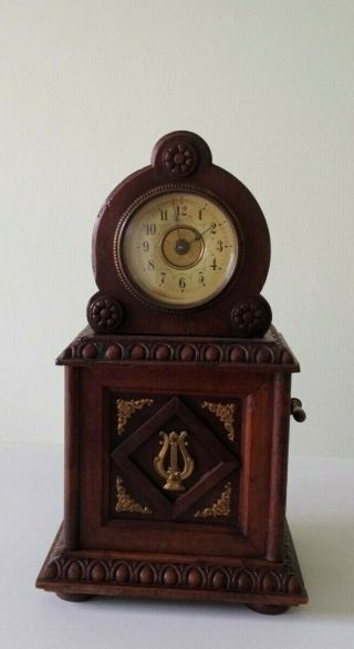 Junghans Concordia Musical Clock,  Circa 1910 (with Video Link)