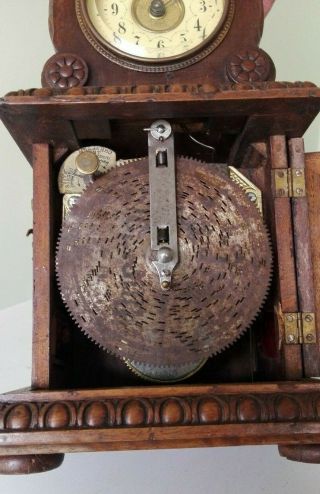 Junghans Concordia Musical Clock,  circa 1910 (with video link) 6