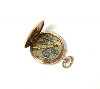 Gold pocket watch.  early 20th century 3