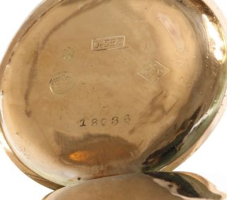 Gold pocket watch.  early 20th century 6