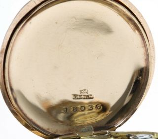 Gold pocket watch.  early 20th century 7