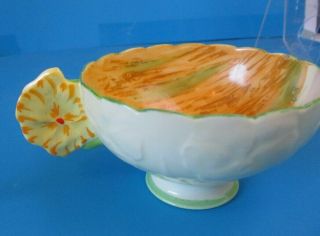 ROYAL PARAGON FLOWER HANDLE CABINET CUP ONLY HAND PAINTED WIDE MOUTH 2