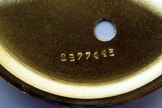 Rare 1921 Longines 8 days silver guilloche travel / desk clock cal 19.  41 B250 7