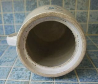 Antique RARE Louisville Pottery Co Indian Head 2 gal Stoneware Crock Churn 10
