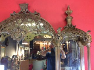 English chinoiserie regency 19th century brighton pavilion mirror 5