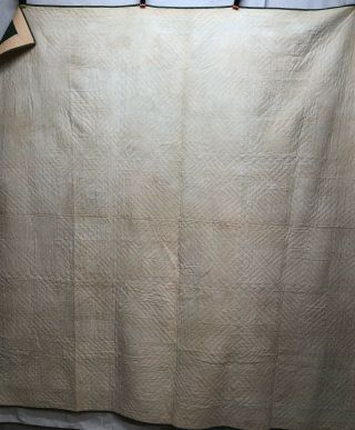 Scrap Bag Star Quilt Circa 1860 9