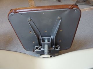 VG Vintage Industrial Design Art Deco MCM Metal Tanker Desk Office Swivel Chair 7