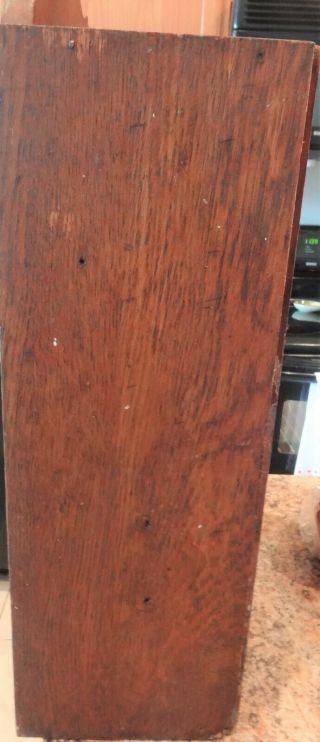 ANTIQUE OAK WALL/BATHROOM CABINET 10