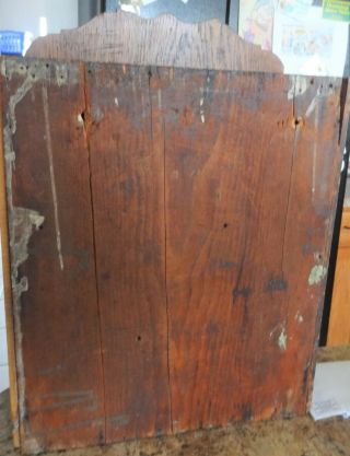 ANTIQUE OAK WALL/BATHROOM CABINET 11