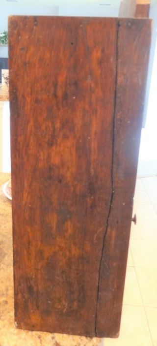 ANTIQUE OAK WALL/BATHROOM CABINET 9