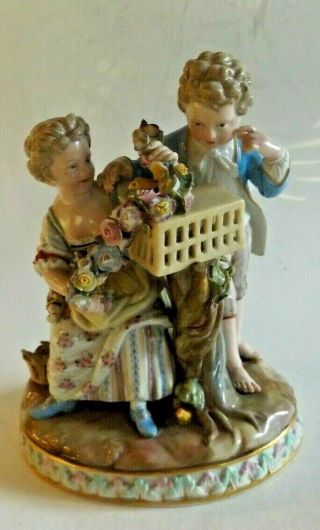 Antique 18th Century Meissen Figurine.