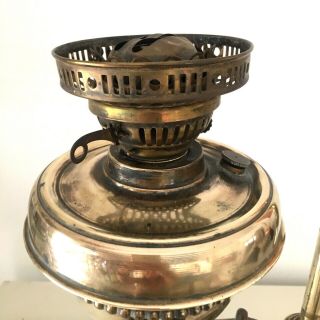 antique brass oil lamp student lamp desk lamp crown design 3