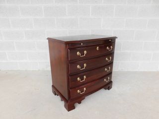 Wellington Hall Mahogany Chippendale Style Bachelor Chest 30 " W