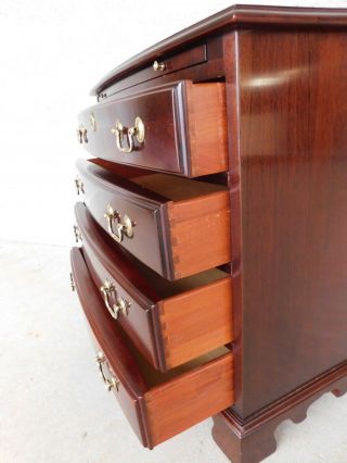 Wellington Hall Mahogany Chippendale Style Bachelor Chest 30 