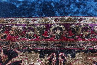 Antique French 19thC Silk Chenille Home Dec Border Textile Fabric Ethnic Print 7