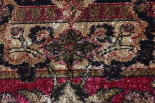 Antique French 19thC Silk Chenille Home Dec Border Textile Fabric Ethnic Print 8