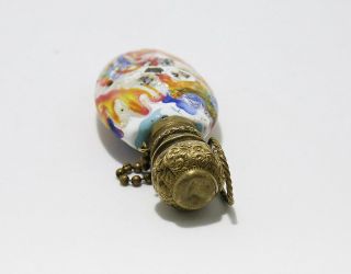 Antique Venetian Scent Bottle Portrait Glass,  Franchini / Bigaglia 6