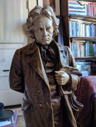Rare Beethoven Statue By Friedrich Goldscheider