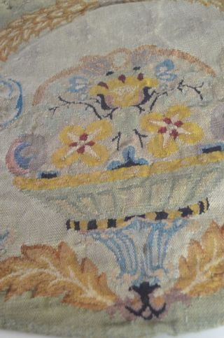 50 off ANTIQUE FRENCH HAND WOVEN FLORAL TAPESTRY PIECE SS35 3