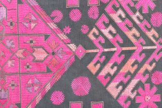 ANTIQUE KOHISTAN KUTCH PHULKARI SILK EMBROIDERY TEXTILE INDIA PAKISTAN SWAT VALL 8