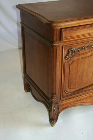 FRENCH LOUIS XV STYLE BUFFET SERVER CHEST WALNUT Low PROVINCIAL CABINET 6