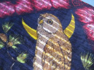 RARE OWL 5/A Essex Square Baker CARRIAGE BUGGY LAP BLANKET 2