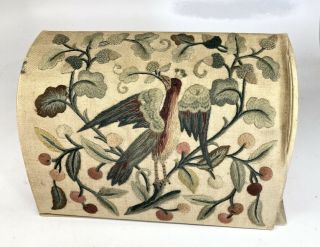 19th Century Stumpwork Embroidery Writing Pad & Letter Box - Royal School 5