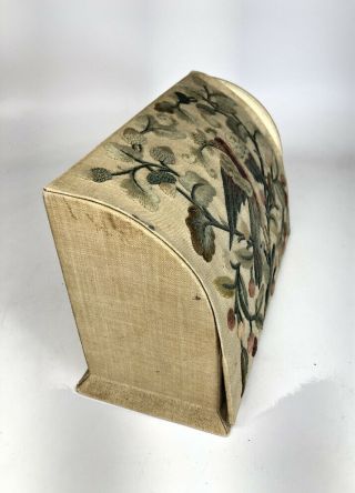 19th Century Stumpwork Embroidery Writing Pad & Letter Box - Royal School 6