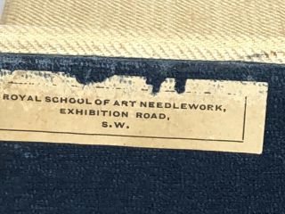 19th Century Stumpwork Embroidery Writing Pad & Letter Box - Royal School 8