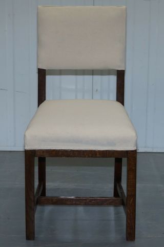 12 RAF ROYAL AIR MINISTRY STAMPED DINING CHAIRS HUGHENDEN CHAIR 3