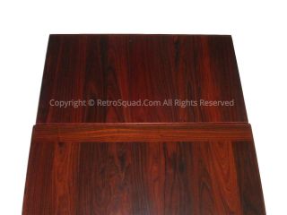 Brazilian Rosewood Danish Modern Draw Leaf Dining Table From 65 