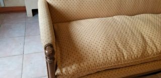 Vintage Mid Century Modern / Hollywood Regency Sofa Couch Dunbar or Baker style 6