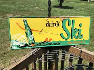 Ski Soda Sign - N.  O.  S Very