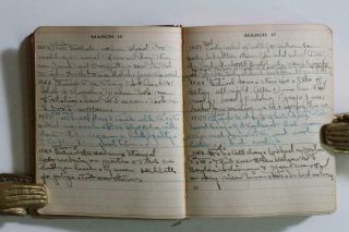 Diary Young Woman Patchogue Long Island 1923 Handwritten 2