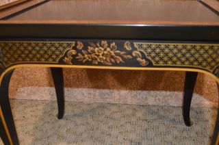 Vintage Drexel Asian Style Accent Table w/Drawer 10