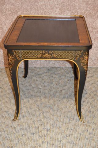 Vintage Drexel Asian Style Accent Table W/drawer