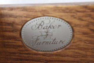 Baker French Louis XV Style Walnut Carved Lingerie Chest Dresser 5