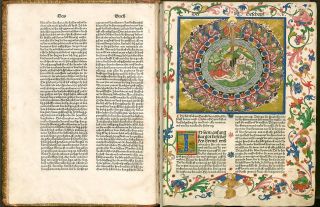 Koberger Bible 1483 Ad,  Facsimile