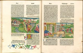 KOBERGER BIBLE 1483 AD,  Facsimile 2