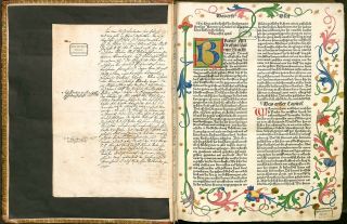 KOBERGER BIBLE 1483 AD,  Facsimile 4