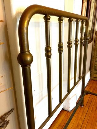 Authentic Antique Brass Bed made by F.  R.  Co.  Full 2