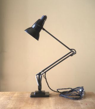 Vintage Anglepoise 1227 Two Step Base Desk Lamp Light By Herbert Terry