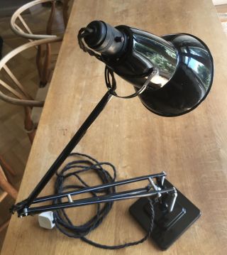 Vintage ANGLEPOISE 1227 TWO STEP BASE DESK LAMP Light by Herbert Terry 2