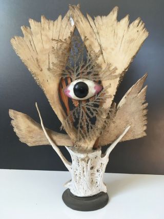 Sculpture By Tony Duquette,  Rare Unusual Piece Made Of Found Objects