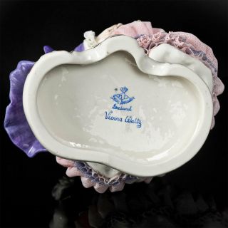 Vintage Irish Dresden Lace Porcelain,  Vienna Waltz. 11