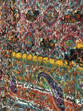 Antique Kashmir Paisley Shawl,  Kani Khatraz,  Kashmir Hand - Woven 19th C 5.  5x5.  5ft