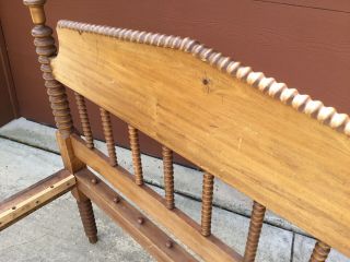 1800’s ANTIQUE ROPE BED.  FULL SIZE 2
